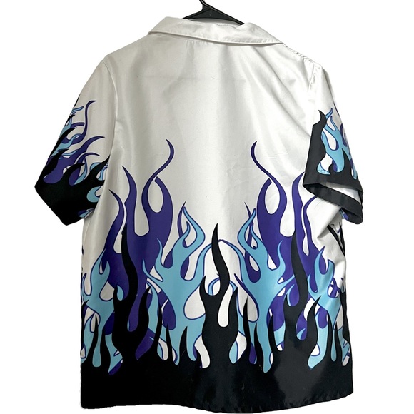 Vitriol Flame & Butterfly Button-Up - Picture 4 of 5